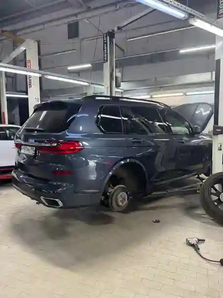Замена колодок BMW